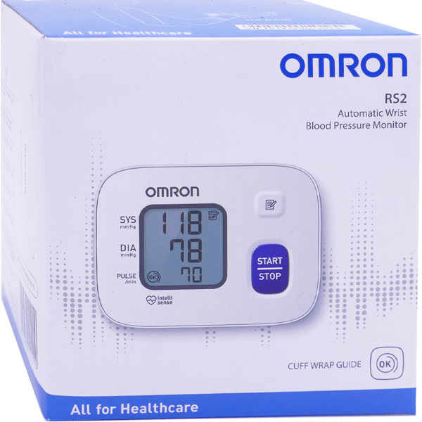 Тонометр Omron RS2 (НЬОМУ-6161-E) автоматичний на зап'ясті гарантія 5 років