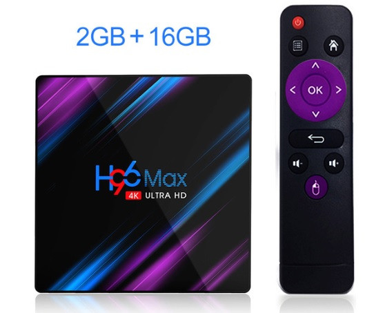 Смарт ТВ приставка SmartTV H96 Max 2gb/16gb Андроид Android TV box