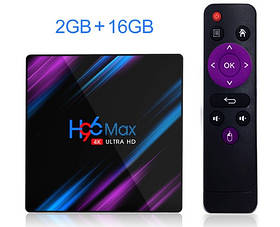 Смарт ТВ приставка SmartTV H96 Max 2gb/16gb Андроид Android TV box