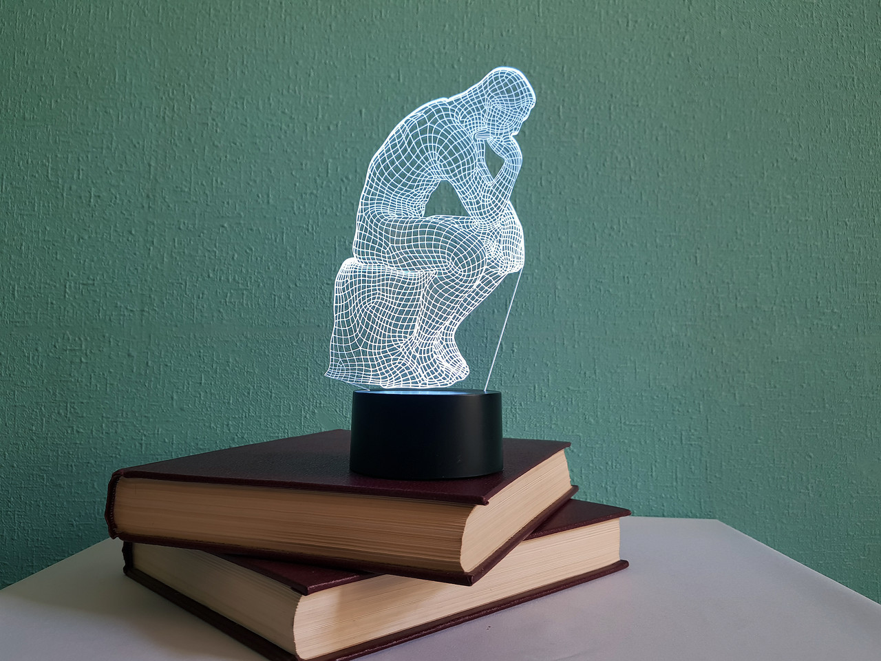 Змінна пластина для 3D світильників "Мислитель" 3DTOYSLAMP