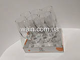 Набір келихів для шампанського 185 мл 6 шт скляних Vita Glass, фото 3