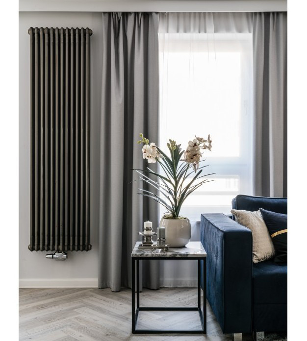 Instal Projekt Трубчастий радіатор Tubus 2 1800*485. Black mat
