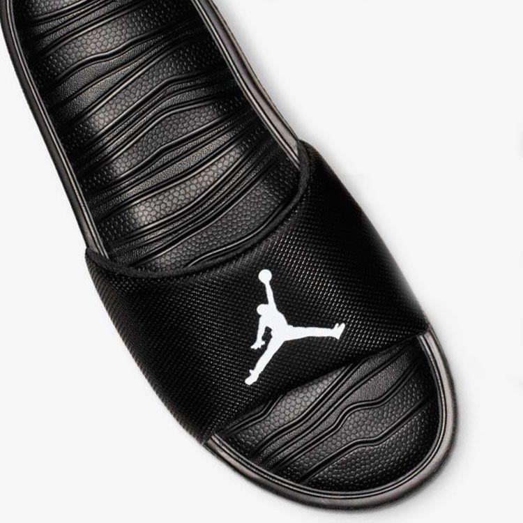 Jordan break slide best sale black