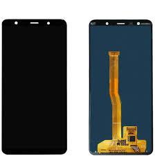 Дисплей для Samsung A750 Galaxy A7 2018 з сенсорним склом (Чорний) OLED