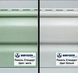 Сайдинг вініловий Boryszew (Борышев) - білий. панель 3,81 м х 0,203. Сайдинг фасадний Польща, фото 3