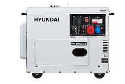 Генератор Hyundai DHY 8000SE-3