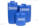 Ємність вертикальна кругла 3000 л., фото 2