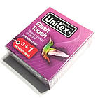 Презервативи Unitex Flash Touch точково-ребристі збільшені 3+1