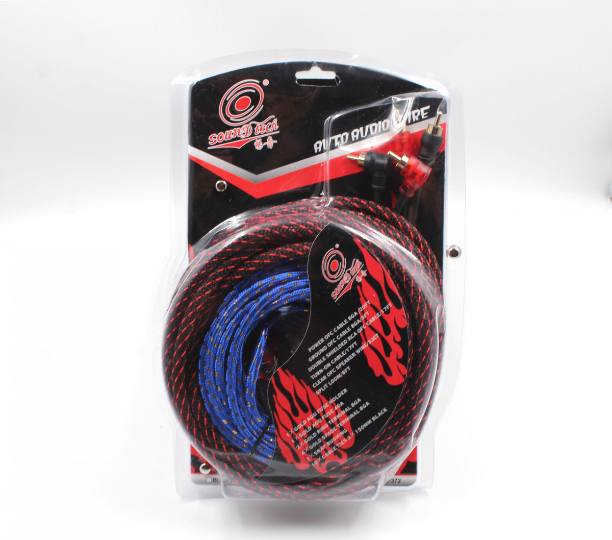 Набір дротів для встановлення саббуфера SOUND tech KIT 10GA+C011, фото 1