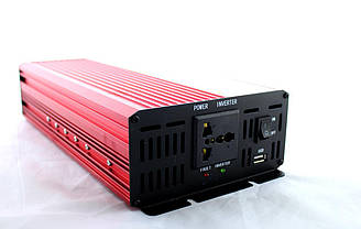 Перетворювач, інвертор UKC AR - AC/DC, 12/220v, 3000W