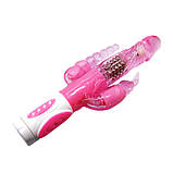 Вибратор Pretty Bunny Triple Pleasure Vibrator, фото 5