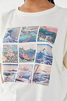 Футболка з принтом "Море"