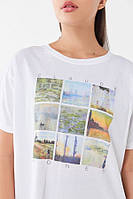 Футболка з принтом "Картини Клода Моне 2"