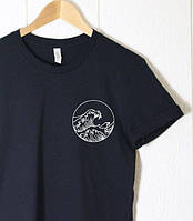 Футболка з принтом "Хвилі Кацусіка Хокусай 2"