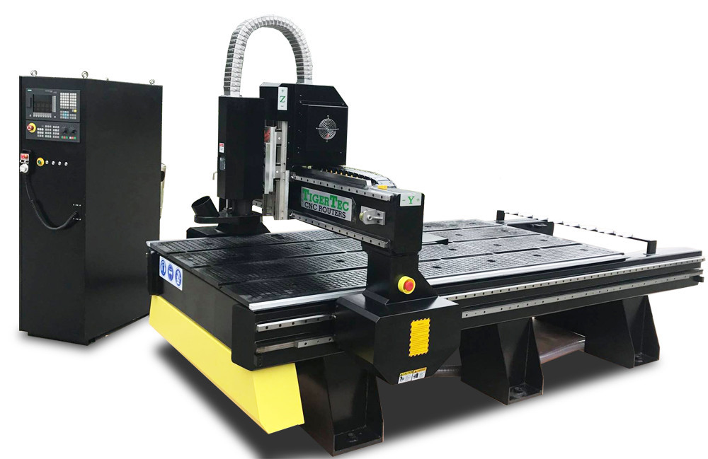 Фрезерно-гравірувальний верстат з автоматичною зміною інструменту (1500х3000 мм) від TIGERTEC 9 кВт