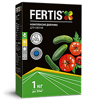 Удобрение для овощей Fertis без хлора и нитратов 1 кг
