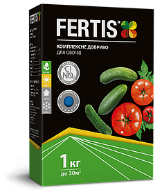 Добриво для овочів Fertis без хлору та нітратів 1 кг