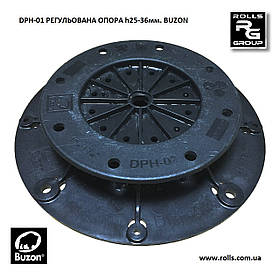 DPH-02-PH5 Buzon 33-44мм. Гвинтова регульована опора з вбудованим коректором кута нахилу поверхні 0-5%