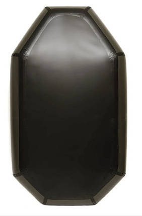 Лодка ПВХ надувна двомісна Grif boat GL-250S з фанерним дном та сланевим настилом вантажопідйомність 215 кг 650 г/м², фото 2