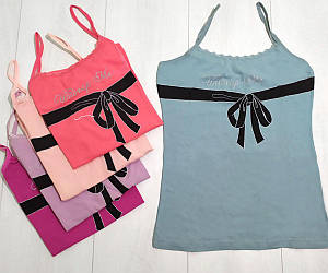 Майка жіноча тонка бретель DONELLA (розмір M)