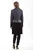 Пальто S-202 Чорний меланж, фото 2