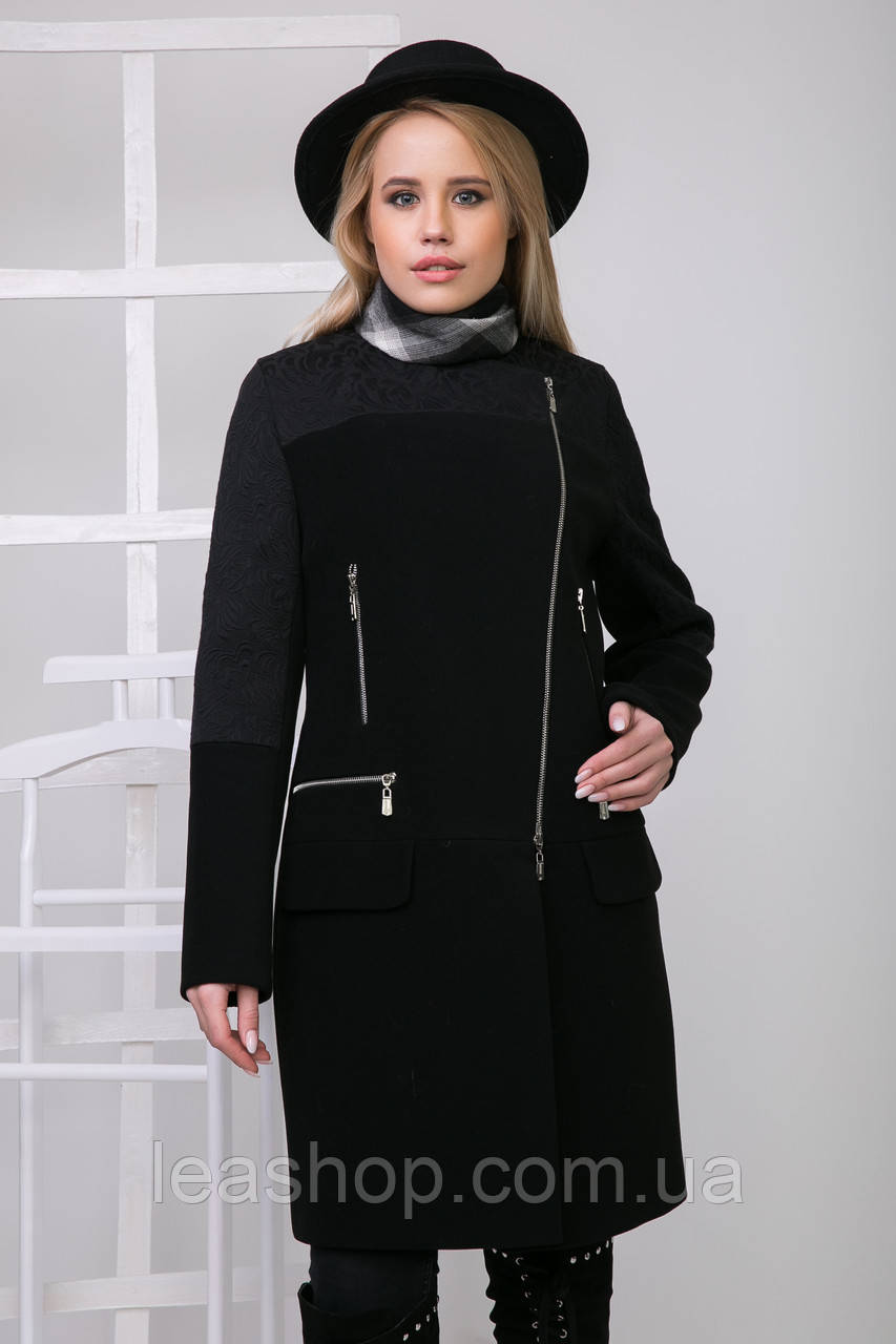 Пальто S-229 Чорне, фото 1