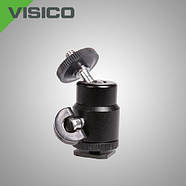 Кріплення з кульовою головкою в холодний/гарячий башмак Visico M11-052A shoe mount, фото 3