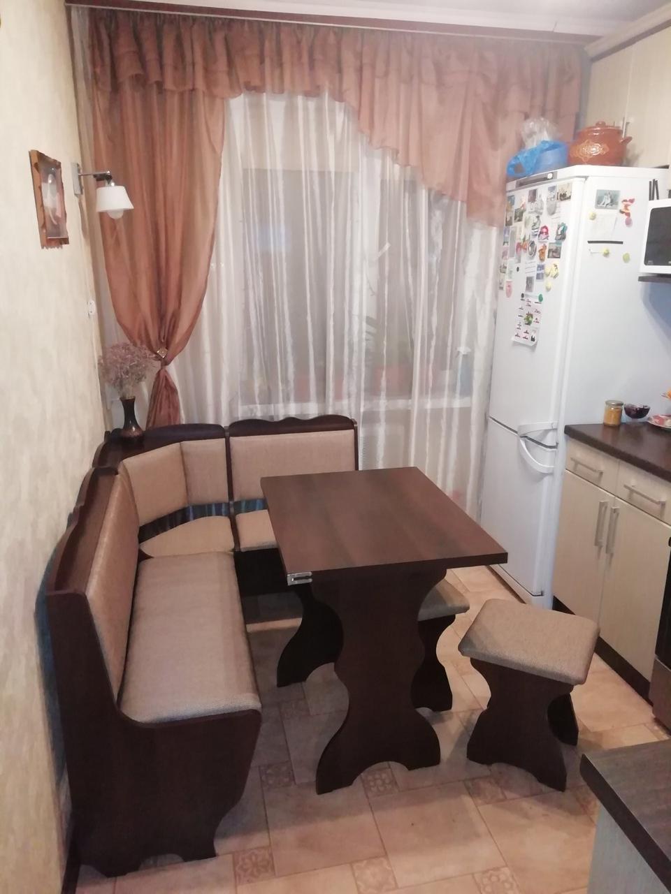 Кухонний куточок Лорд із розкладним столом +2табурета Пехолін