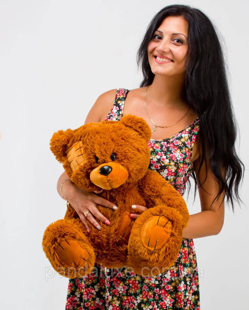 М'яка іграшка маленький плюшевий коричневий ведмедик