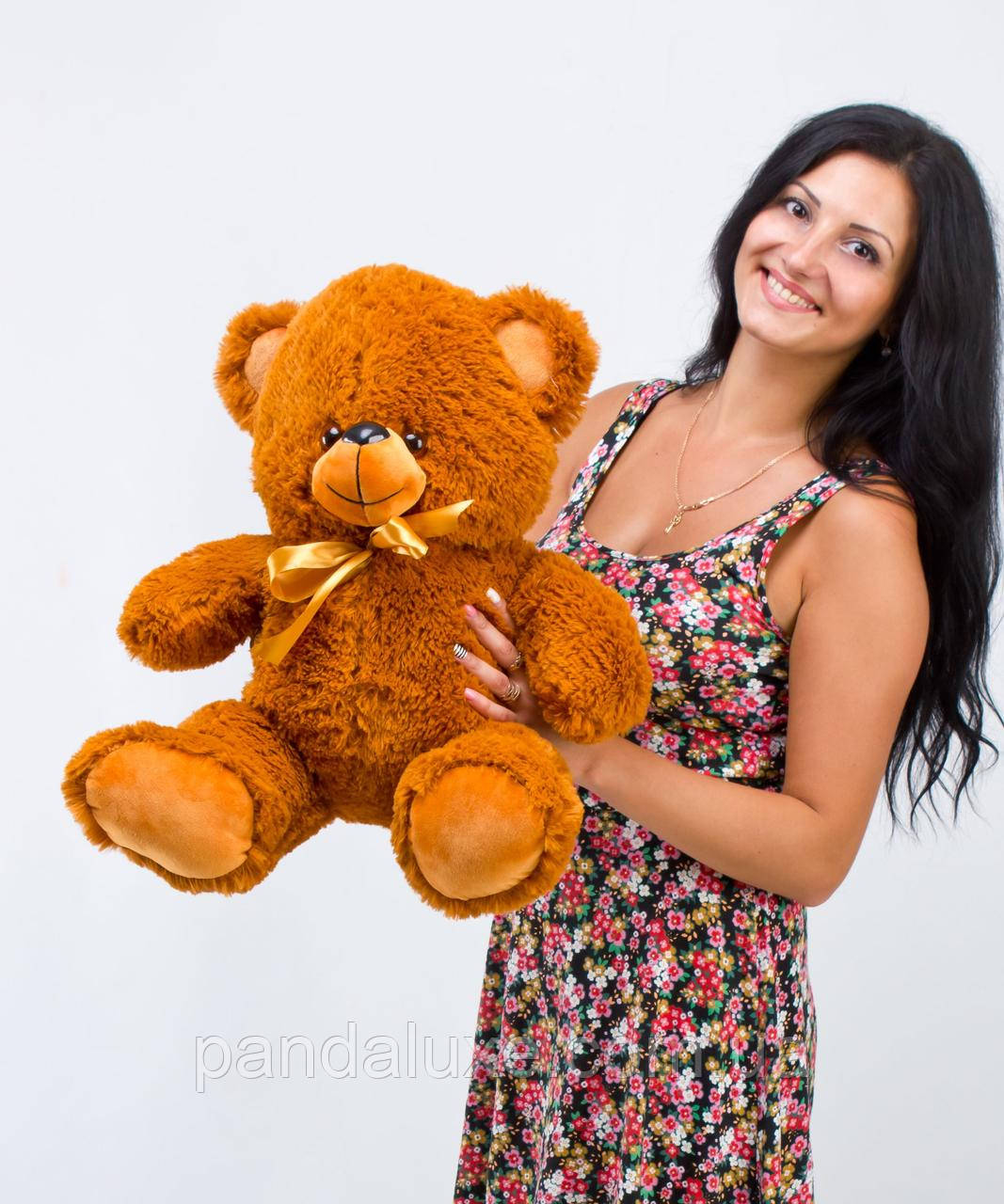 М'яка іграшка маленький  плюшевий коричневий ведмедик