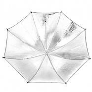 110 см Фотозонт Visico UB-003 Silver/Black, фото 4