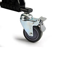 Трипод із колесами для штатива або стійки Visico WF-601 Tripod Dolly, фото 4