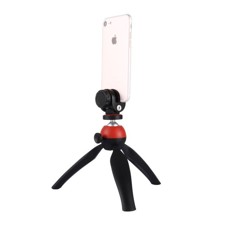 Штатив — ручка для смартфона з тримачем Puluz PU365R (red)