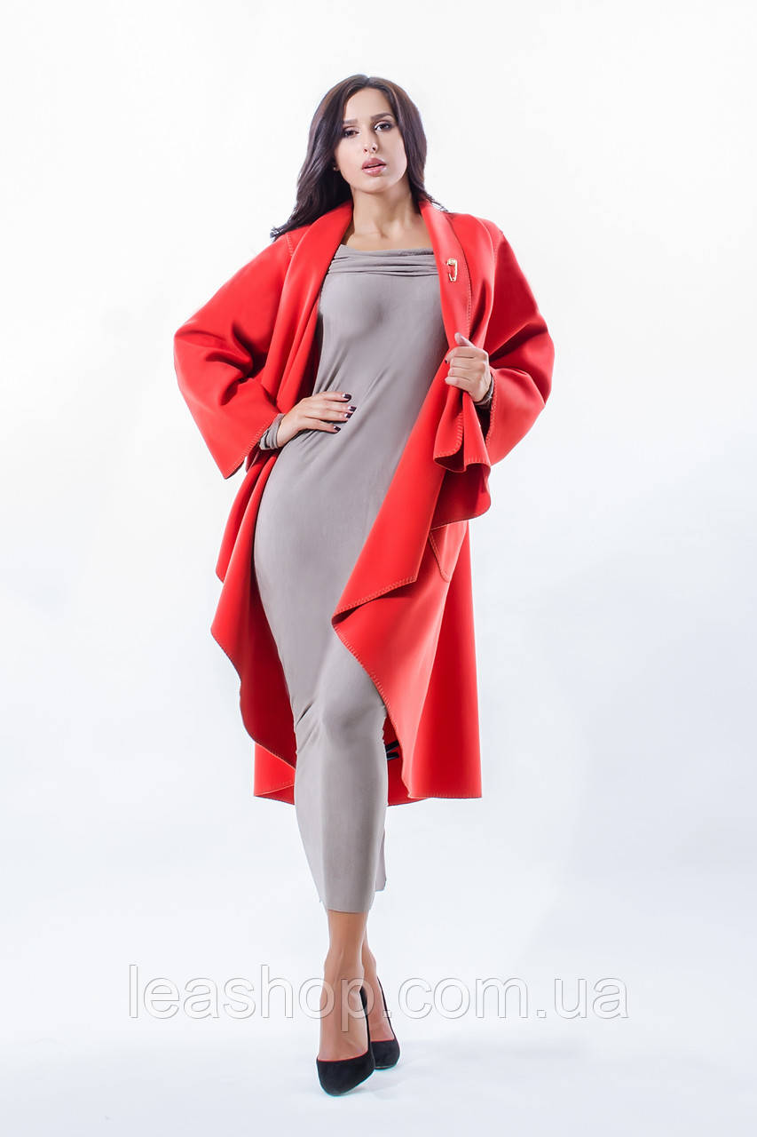 Пальто S-307 Червоное золото, фото 1