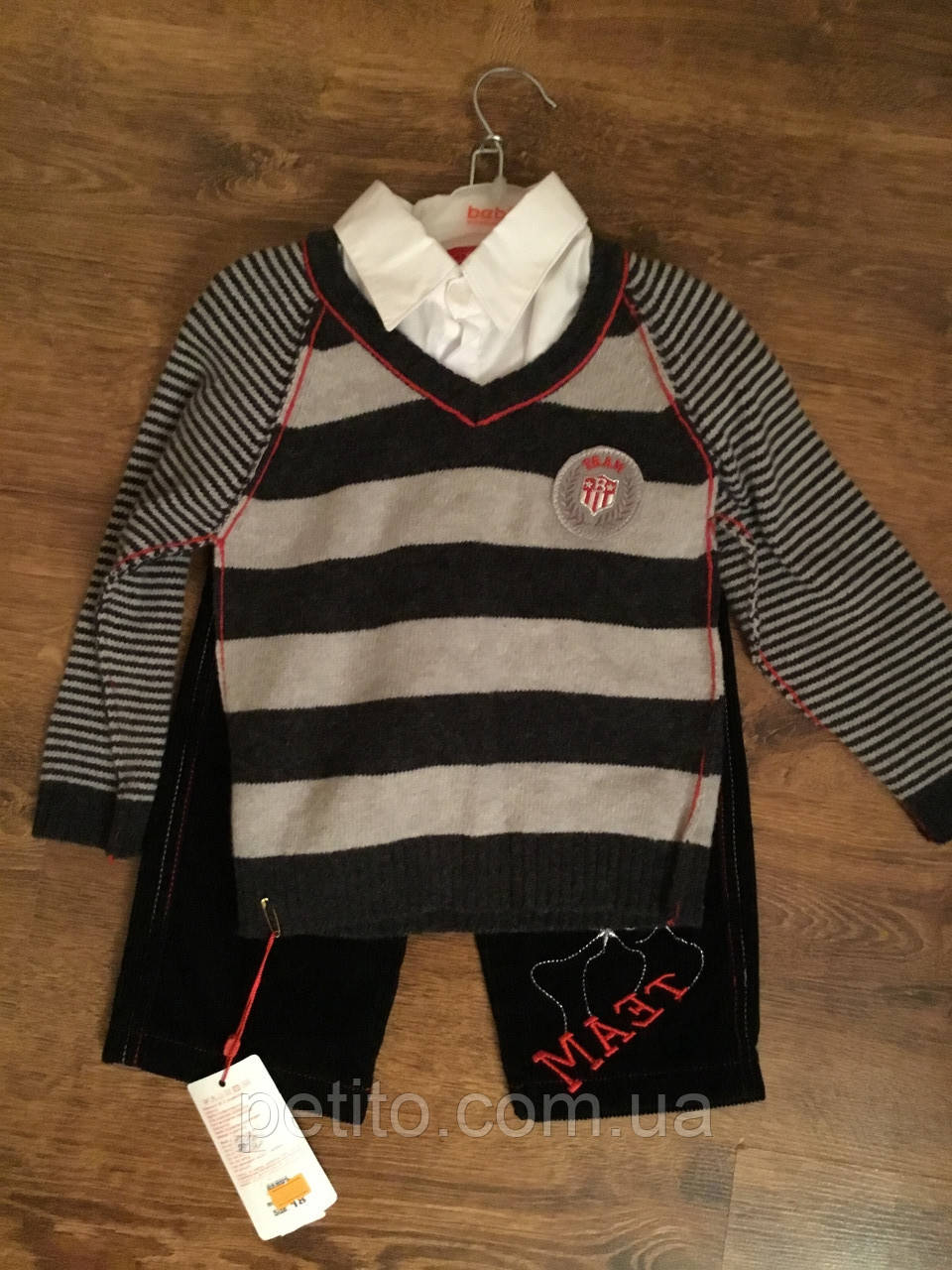 Дитячий нарядний костюм для хлопчика, фото 1