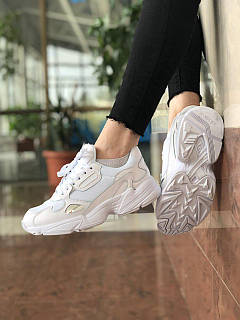 Adidas falcon beige sale