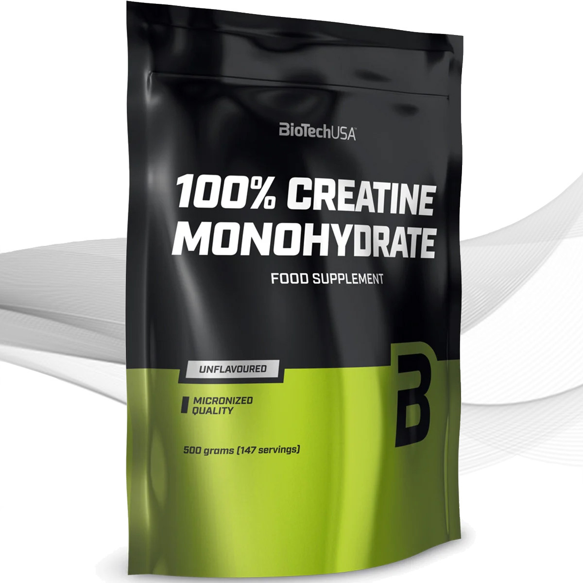 Креатин BioTech 100% Creatine Monohydrate 500 gr (bag)