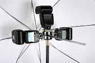 Тримач трьох спалахів і парасольки Accro LS-16, фото 2