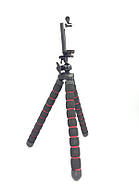 Гнучкий селфи штатив восьминіг або павук для смартфона з держателем настільний AccPro TM-05SM, фото 2