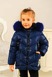 Куртка дитяча зимова з хутром, фото 6