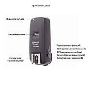 Радіосинхронізатор Visico VC-16 N3 Kit for Nikon, фото 6