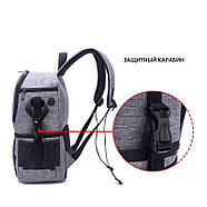 ФотоРюкзак AccPro DAC-1721R grey/red (сіро-червоний) для фото/відео, фото 8