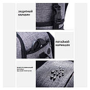 ФотоРюкзак AccPro DAC-1721R grey/red (сіро-червоний) для фото/відео, фото 10