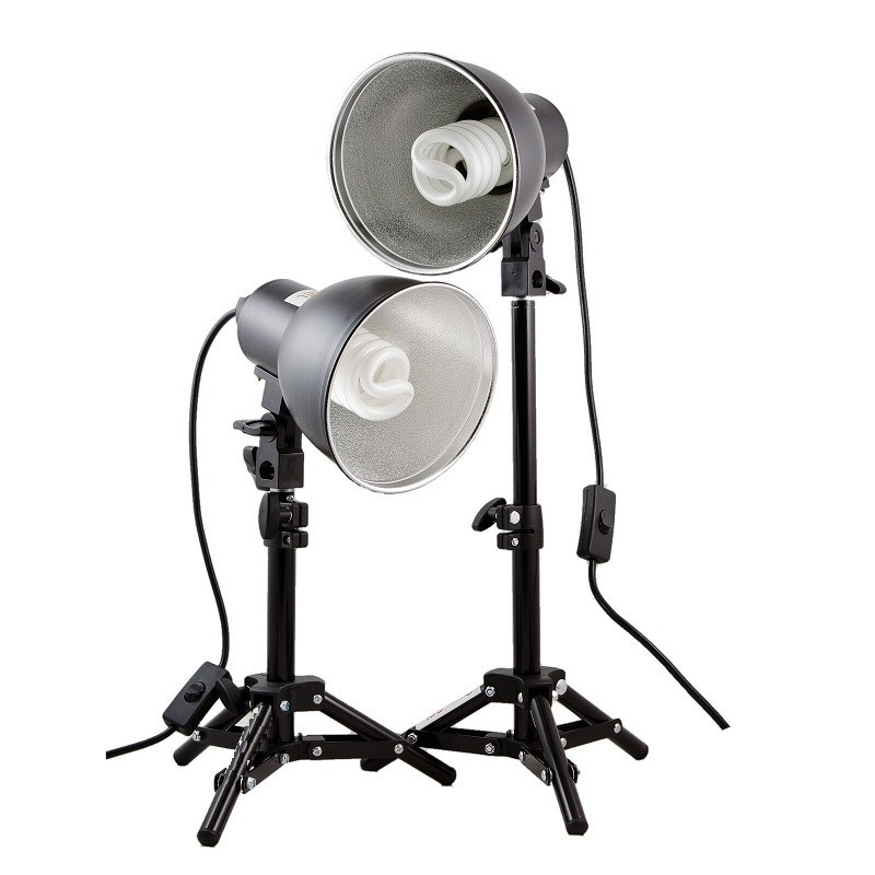 330 Вт Набір постійного світла для предметного знімання Visico FL-19 Easy Kit