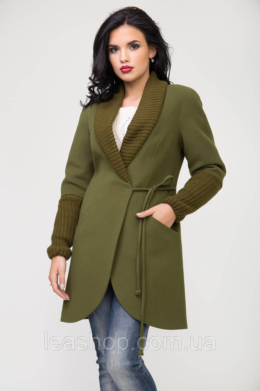 Пальто S-2137 Осінній ліс, фото 1