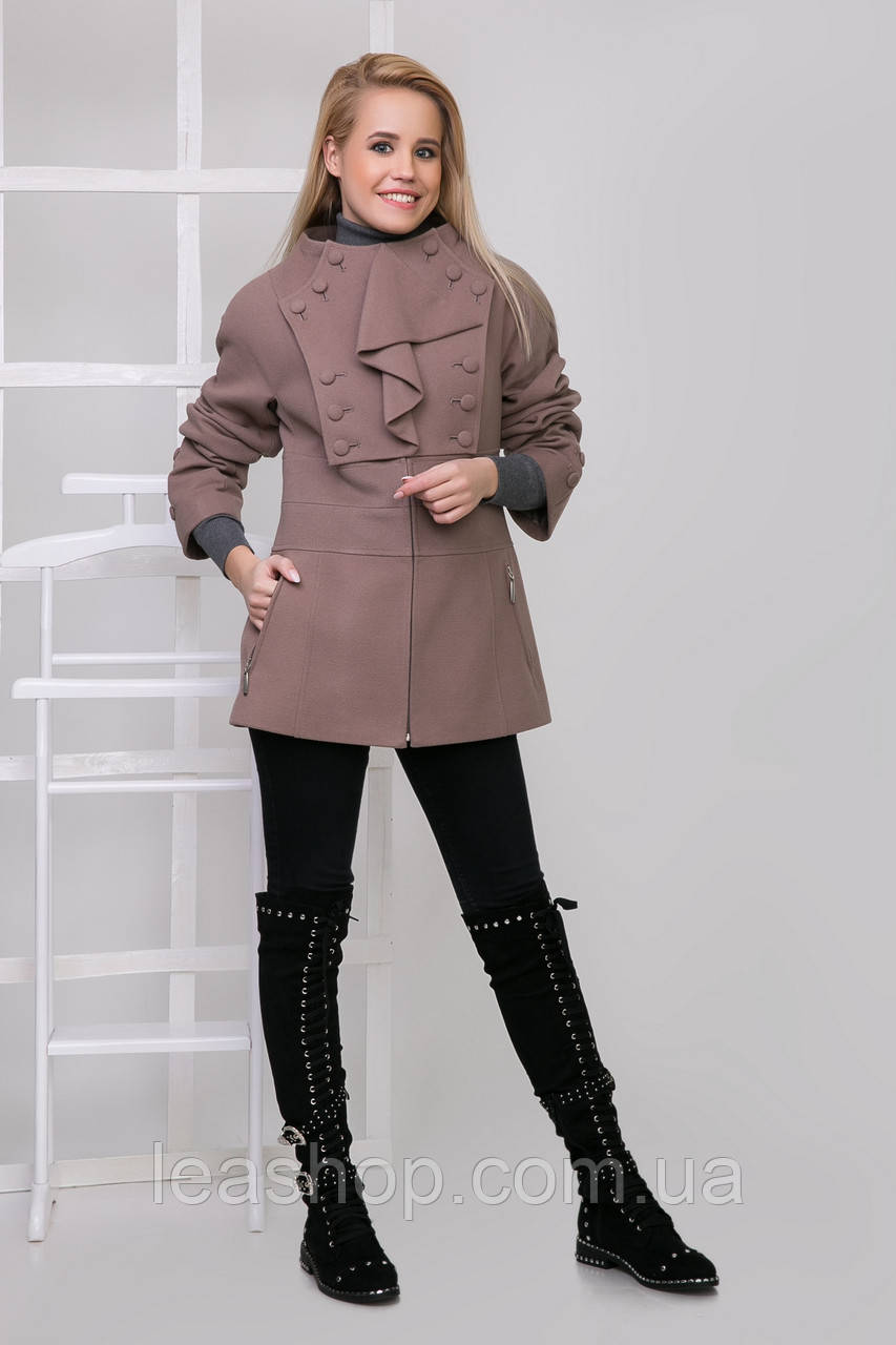Пальто S-2169 Какао, фото 1