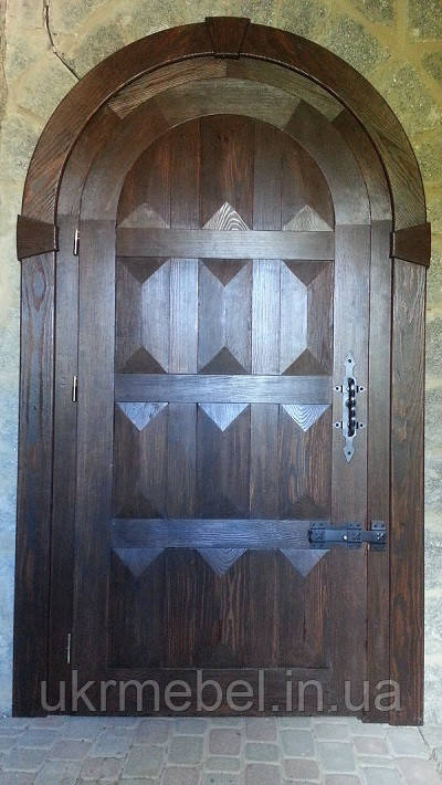 Двери в стиле лофт. Двери из дерева под заказ. Деревянные двери под заказ.Деревянные арочные двери. LOFT - фото 7 - id-p1111347300
