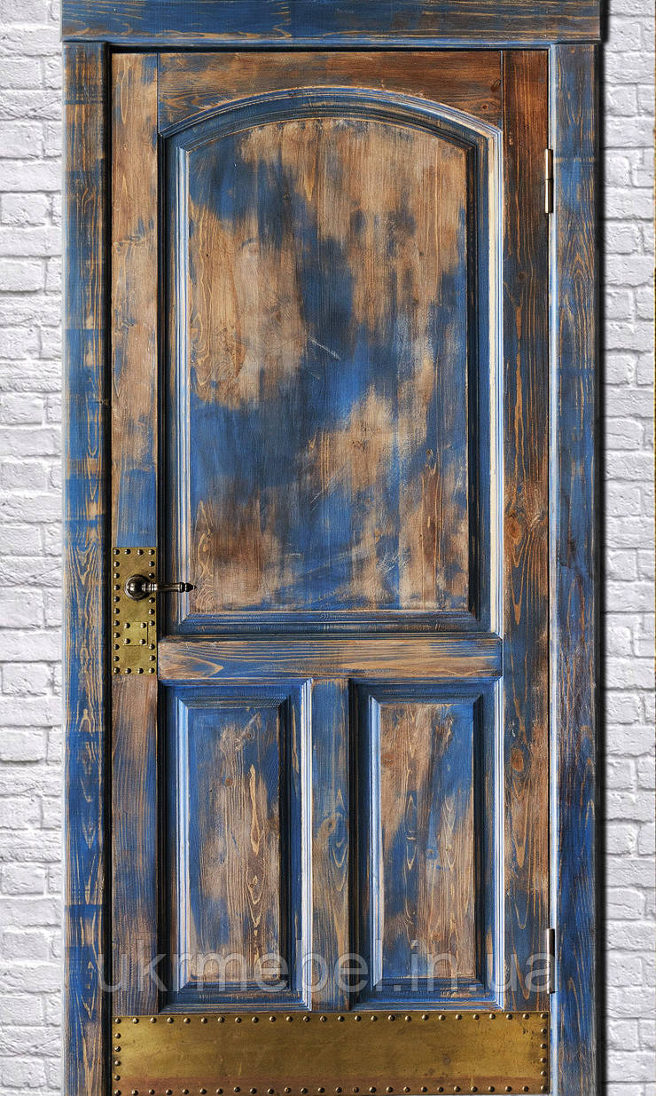 Двери в стиле лофт. Двери из дерева под заказ. Деревянные двери под заказ.Деревянные арочные двери. LOFT - фото 9 - id-p1111347300