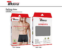 Чоловічі боксери 100% бавовна Марка "INDENA" Арт.95138, фото 5