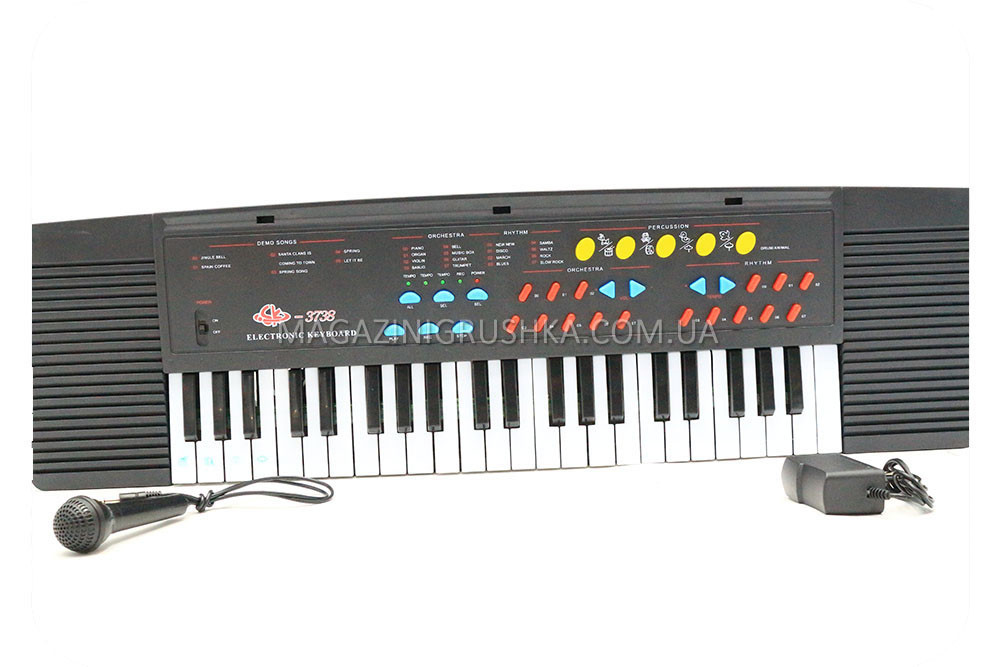 Детское пианино-синтезатор с микрофоном «Electronic Keyboard» - фото 6 - id-p122920782